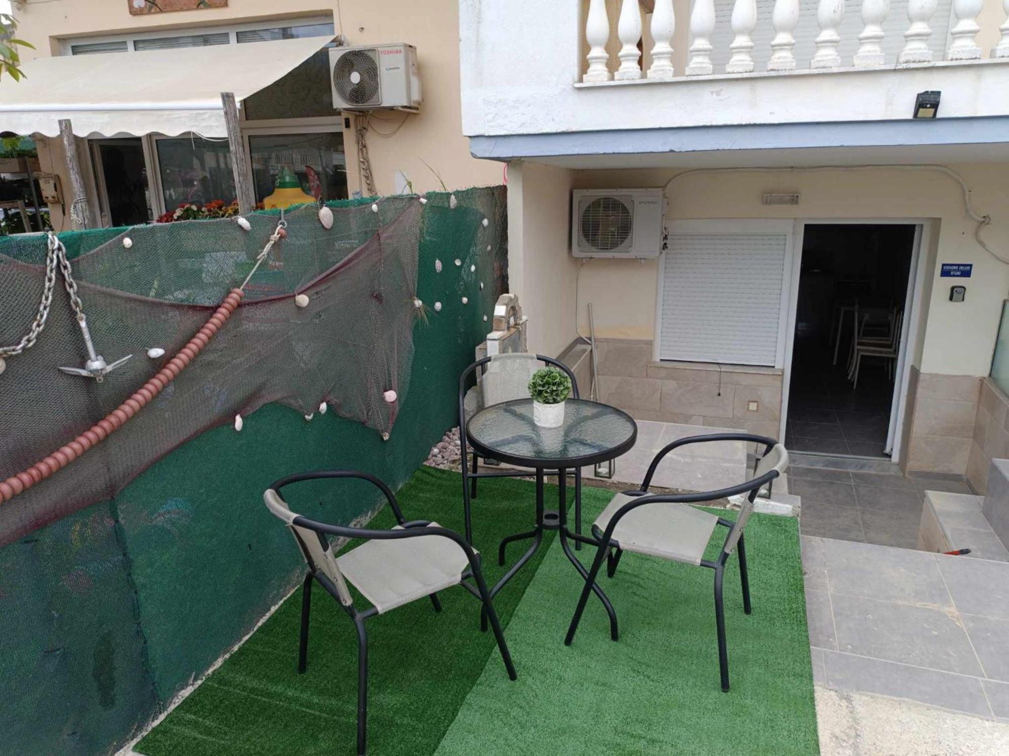 Stathoris Deluxe Apartment Nea Peramos  Luaran gambar